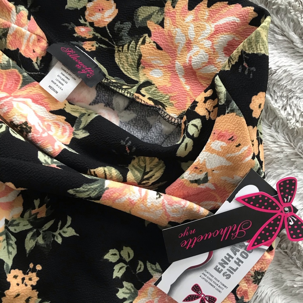 Silhouette NYC Floral Skirt